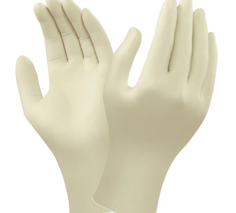 Gant latex non poudré pour professionnels – Confort et protection supérieure