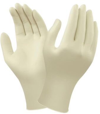 Gant latex non poudré pour professionnels – Confort et protection supérieure