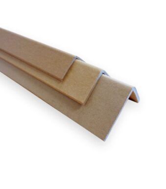 Cornière carton 45x45x3mm pour protection d’angles – Maroc