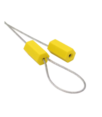 scellé de sécurité métallique Hexagonal avec numéro de série